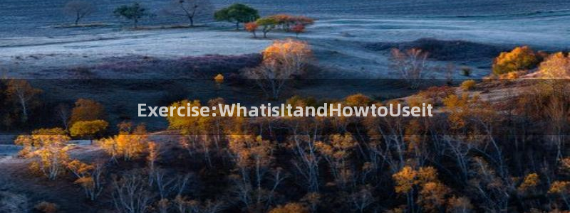 米兰体育官方正版app娱乐是那个系列的台子:Exercise